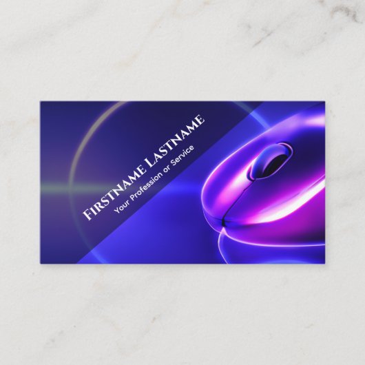 プロフェッショナルコンピュータハードウェアの専門家 名刺 (正面)