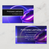 プロフェッショナルコンピュータハードウェア専門家マウス 名刺 (正面/裏面)