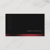 プロフェッショナルコーチ |アメリカンフットボール 名刺 (裏面)