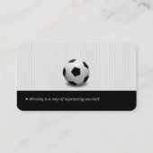 プロフェッショナルコーチ |サッカーのマスタースポーツ 名刺 (裏面)