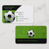 プロフェッショナルコーチ |サッカーのマスタースポーツ 名刺 (正面/裏面)