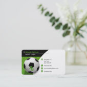 プロフェッショナルコーチ |サッカーのマスタースポーツ 名刺 (スタンド正面)
