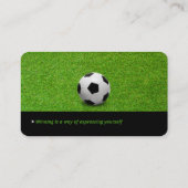 プロフェッショナルコーチ |サッカーのマスタースポーツ 名刺 (裏面)