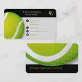 プロフェッショナルコーチ |テニスのマスタースポーツ 名刺 (正面/裏面)