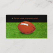 プロフェッショナルコーチ |ラグビーマスタースポーツ 名刺 (裏面)