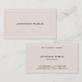 プロフェッショナルゴシックフォントカッコいい洗練シンプル 名刺 (正面/裏面)