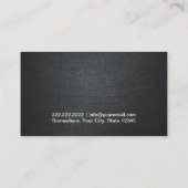 プロフェッショナルゴルフインストラクター 名刺 (裏面)