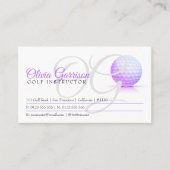 プロフェッショナルゴルフトレーナー |イニシャル名刺 名刺 (正面)