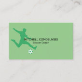 プロフェッショナルサッカーコーチ名刺 名刺 (正面)