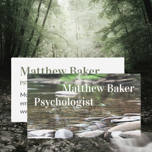 プロフェッショナルサマーストリーム写真Calm 名刺