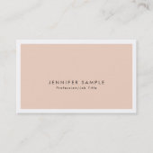 プロフェッショナルサロンエレガントモダンクリエイティブデザイン 名刺 (正面)