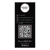 プロフェッショナルサロン メニュー 価格表 ピンクローズ ゴールド (裏面)