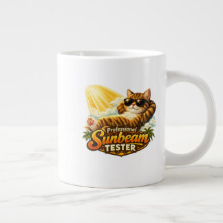 プロフェッショナルサンシャイン測定 猫ちゃんジャンプT ジャンボコーヒーマグカップ