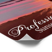 プロフェッショナルサンセットウォッチャー ポスター (角)