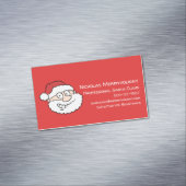 プロフェッショナルサンタクローおもしろいスの非公式漫画 マグネット名刺 (インサイチュ)