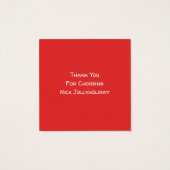 プロフェッショナルサンタクロースおもしろいインフォーマルマンガ (裏面)