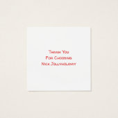 プロフェッショナルサンタクロースおもしろいインフォーマルマンガ (裏面)