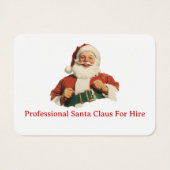 プロフェッショナルサンタクロースレトロヴィンテージ非公式 (裏面)