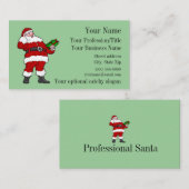 プロフェッショナルサンタ名刺 名刺 (正面/裏面)