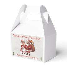 プロフェッショナルサンタ ビジネスカード ミスター&ミセス クロース