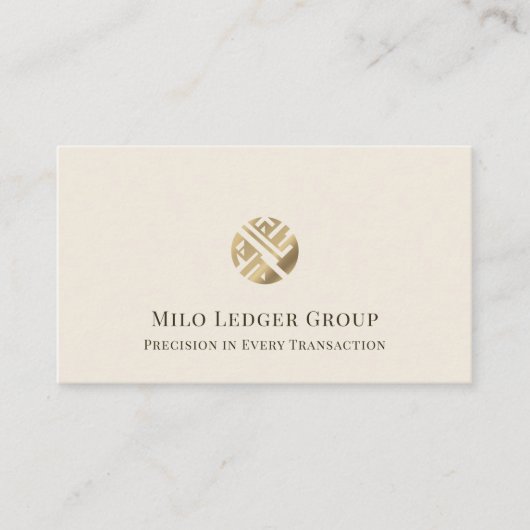 プロフェッショナルサービス会社 名刺 (正面)