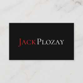 プロフェッショナルシアター&アーツモダン写真 名刺