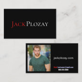 プロフェッショナルシアター&アーツモダン写真 名刺 (正面/裏面)