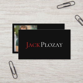 プロフェッショナルシアター&アーツモダン写真 名刺