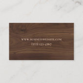 プロフェッショナルシェフウッドフードケータリング 名刺 (裏面)