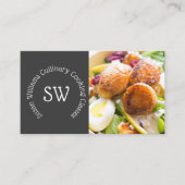 プロフェッショナルシェフ料理教室ケータリング写真 名刺 (正面)
