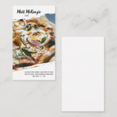 プロフェッショナルシェフ 名刺 (正面/裏面)