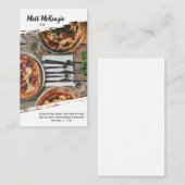 プロフェッショナルシェフ 名刺 (正面/裏面)