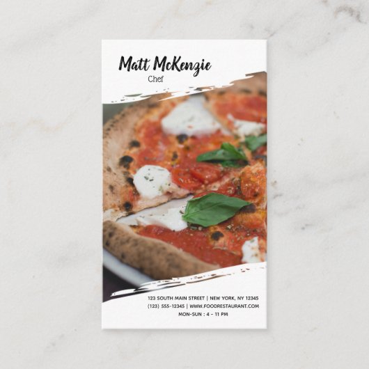 プロフェッショナルシェフ 名刺 (正面)