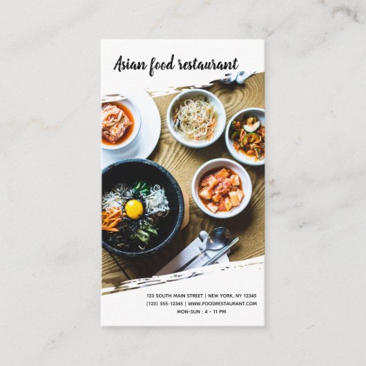 プロフェッショナルシェフ 名刺 (正面)