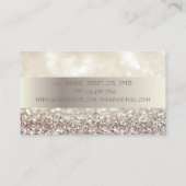 プロフェッショナルシエレガントック《写真》ぼけ味,ストライプ 名刺 (裏面)