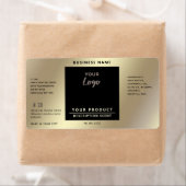 プロフェッショナルシシンプルック金ゴールド製品ラベル ラベル (インサイチュ)