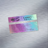 プロフェッショナルシックなホログラフィックラ気にッシュ マグネット名刺 (インサイチュ)