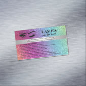 プロフェッショナルシックなホログラフィックラ気にッシュ マグネット名刺 (インサイチュ)