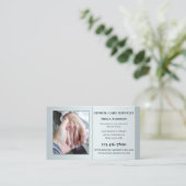 プロフェッショナルシニア気にカスタム 名刺 (スタンド正面)