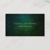 プロフェッショナルシモダンックダーク名刺 名刺 (正面)