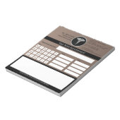 プロフェッショナルシルバーカドゥセウス医療アポイントメント ノートパッド (回転)