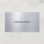 プロフェッショナルシルバールックライッエレガントトモダンップ 名刺 (正面)