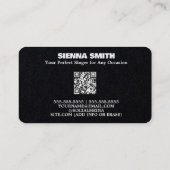 プロフェッショナルシンカスタムガーQRプレミアム 名刺 (裏面)