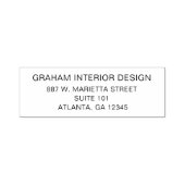 プロフェッショナルシンプルの住所 セルフインキングスタンプ (デザイン)