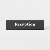 プロフェッショナルシンプルオフィス披露宴 デスクネームプレート (正面)