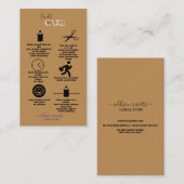 プロフェッショナルシンプルテラコッタボホキャンドル気に 名刺 (正面/裏面)