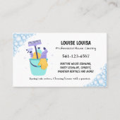 プロフェッショナルシンプルハウス清掃用名刺 名刺 (正面)