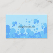 プロフェッショナルシンプルハウス清掃用名刺 名刺 (裏面)