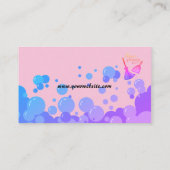 プロフェッショナルシンプルハウス清掃用名刺 名刺 (裏面)