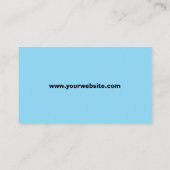 プロフェッショナルシンプルハウス清掃用名刺 名刺 (裏面)